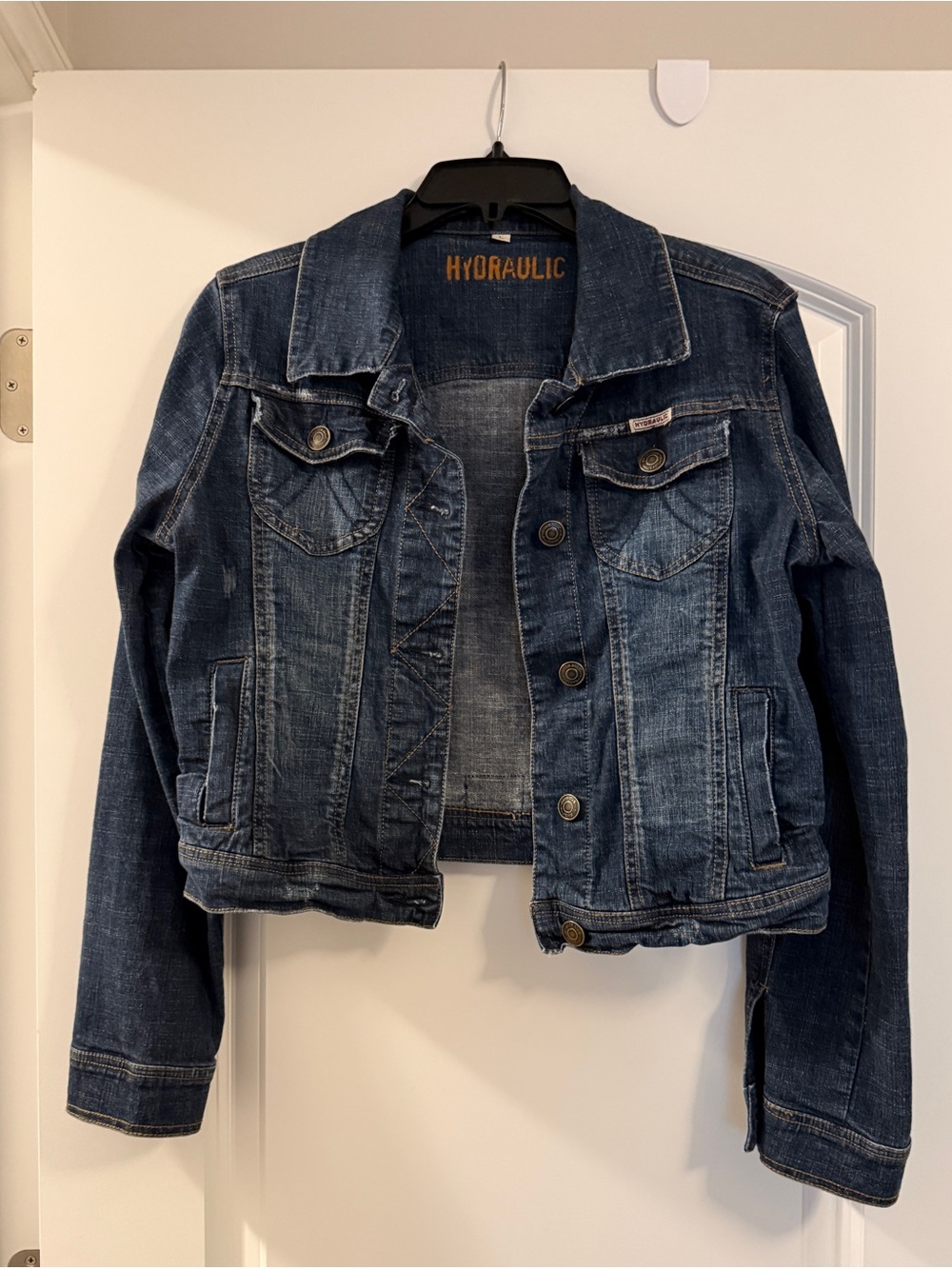 Hydraulic Indigo Blue Denim Trucker/Jean Jacket